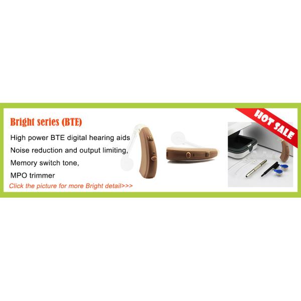 Super power digital BTE hearing aids for severe and profound hearing loss