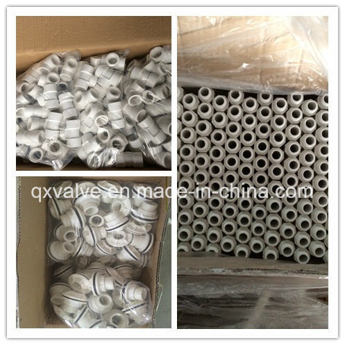 Top of White UPVC Pipe Fitting for All Sizes Injection Molded Design