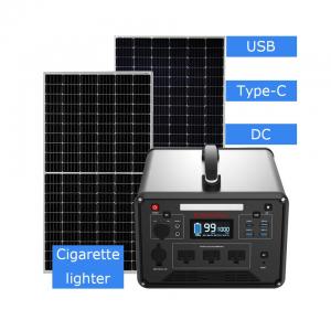 Best Lifepo4 Portable Power Station 1000w Outdoor Solar Power Supply For Camping wholesale