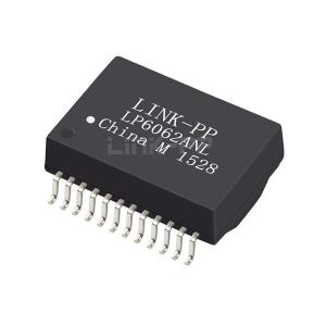Best Pulse TG111-HPE3NZLF Compatible LINK-PP LP6062ANL 10/100/1000 Base-T Single Port SMD 24PIN PoE+ Lan Transformer Telecom Magnetics wholesale