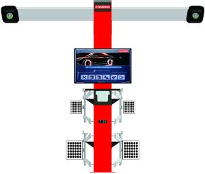 Android 3D Wheel Alignment And Balancing 220RPM 3d Car Wheel Alignment