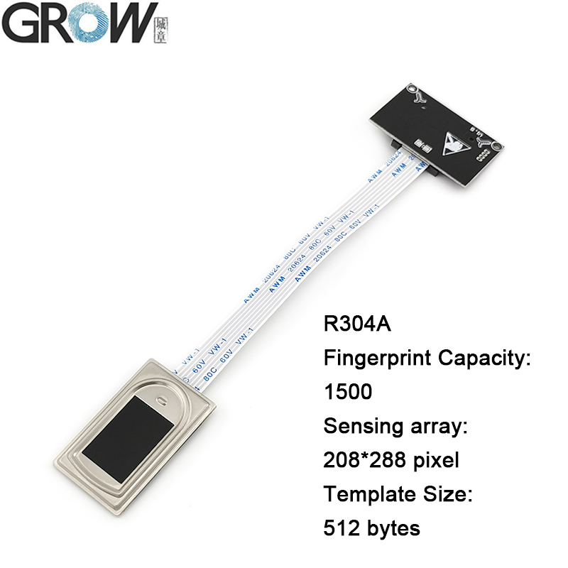 R304s 208*288 Pixel Capacitive Fingerprint Module Scanner
