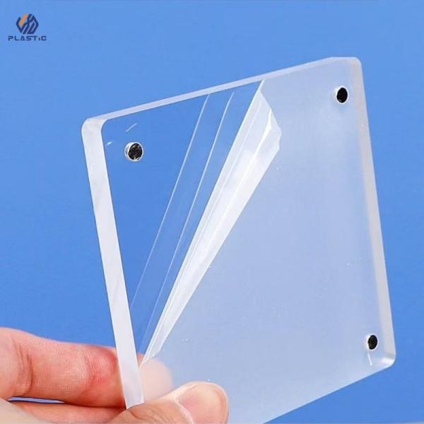 Customized Logo Clear Acrylic Picture Frames With Strong Magnetic Adsorption
