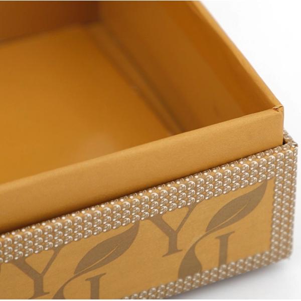 Customized Recycled Folding Gold Paper Box Packaging, Foldable Rigid Magnetic Cardboard Gift Boxes