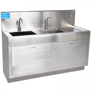 Best 304 Stainless Steel Hospital Medical Scrub Sink Surgical Wash Basin Free Standing wholesale