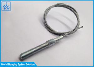 China 7x7 Aircraft Cable Assembly With Threaded Stud M6 For Support Lanyard on sale
