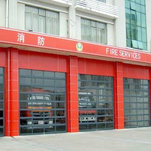 100% Transparency Clear Polycarbonate Mirror Glass Garage Door