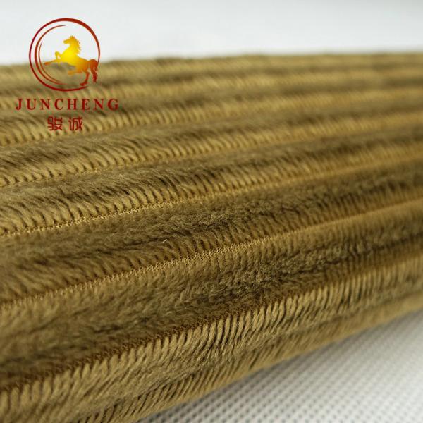 Cheap 100% Polyester 260gsm Zhejiang Textile Tricot Knitted Stripe for Garments and home textile for sale