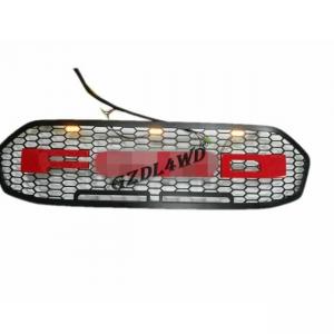 Best 4wd 4x4 Accessories Everest Front Grille Mesh 2015 2016 Everest With LED wholesale