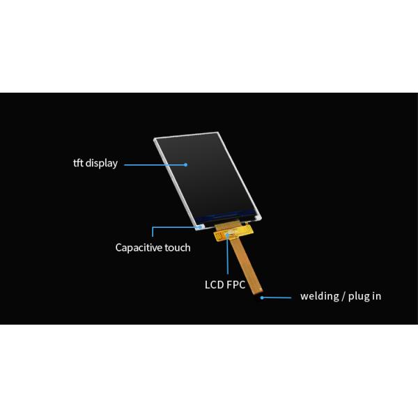 Polcd 2.4" Small Lcd Display Module 240x320 Resolution SPI ST7789V IC TFT LCD Module for Home Appliances