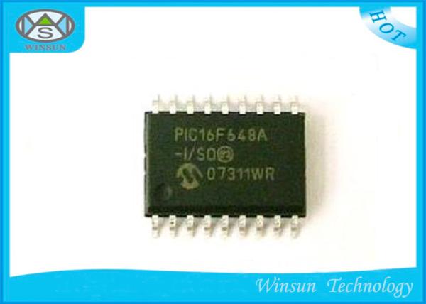Cheap 8 - Bit CMOS Microcontrollers Integrated Circuit IC Flash - Based PIC16F648A-I/SO for sale