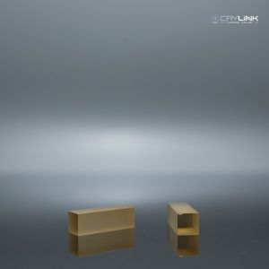 YVO4 Birefringent Optical Crystals / Yttrium Vanadate Transmission 400nm To