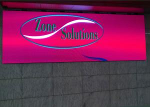 China Slim Indoor Full Color LED Display Flexible , Black RGB LED Panel 32x32 BSTAR Controlled on sale