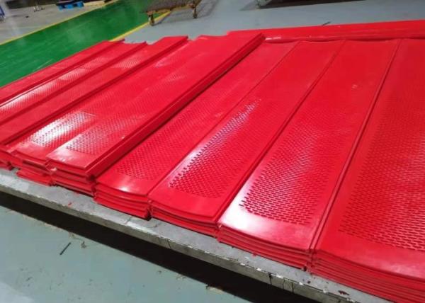 Cheap 3 - 10mm Poly Flip Flow Screen Mats For Recycling Organic Waste for sale