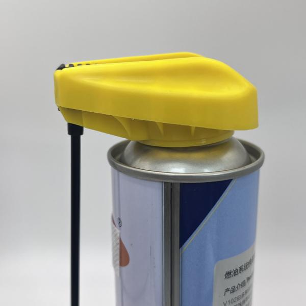 Cheap Green Aerosol Spray Nozzle with POM Rubber Holder and 1.0mm Dip Tube Inner Diameter for sale