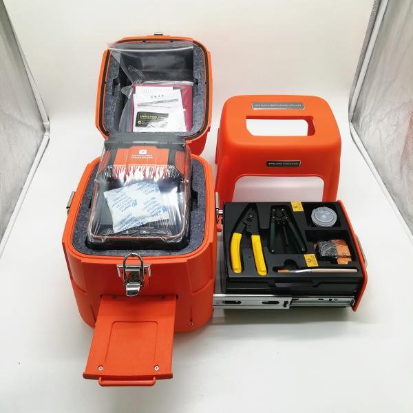 FTTH Tool Fiber Machine 6 Motor Ai-9 Fusion Splicer 3mm Coating Layer