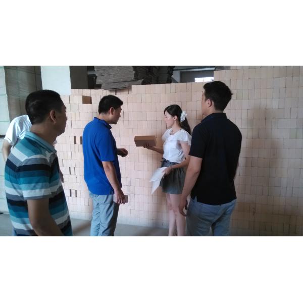 Fire Resistant Clay Fire Bricks , Refractory Clay Bricks For Smelting Furnace