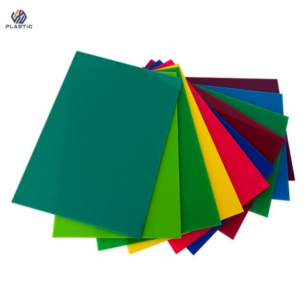 2mm 3mm 4mm Color Uv Resistance Unbreakable Perspex Sheet Acrylic Panel