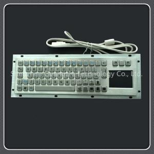Best Laser Engraved Industrial Keyboard With Touchpad 71 Keys Type Vandal Proof wholesale