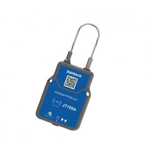 Best SMS RFID Smart Bluetooth Padlock 100mA GPS Tracking Padlock For Van Truck wholesale
