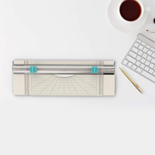 A4 12" 2 In 1 GS Certified Compact Paper Cutter For Craft Paper