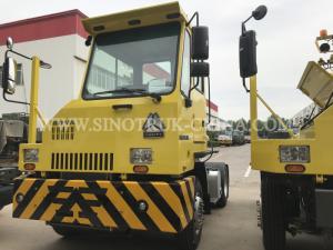 China HOVA  4×2 terminal tractor  truck 266hp Gearbox ALLISON 3500P, Control mode MT/AT on sale