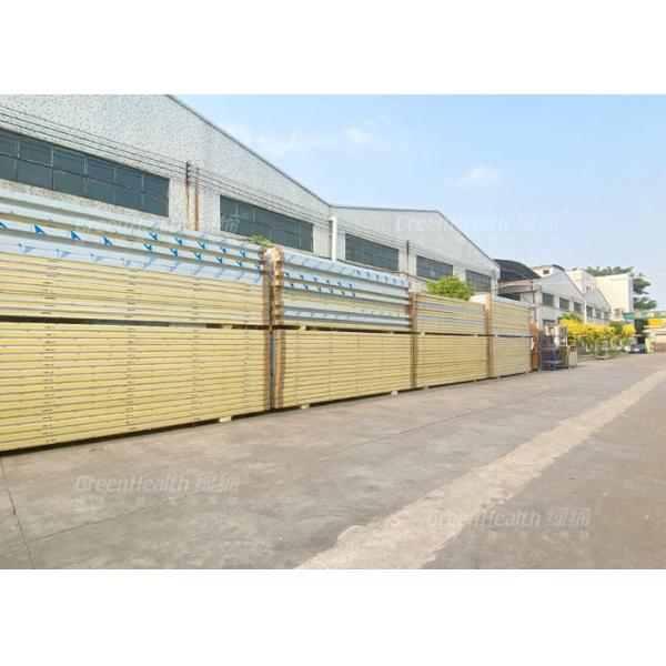 Compressor Cooling System Cold Storage Room Walk In Freezer With Floor Panel
