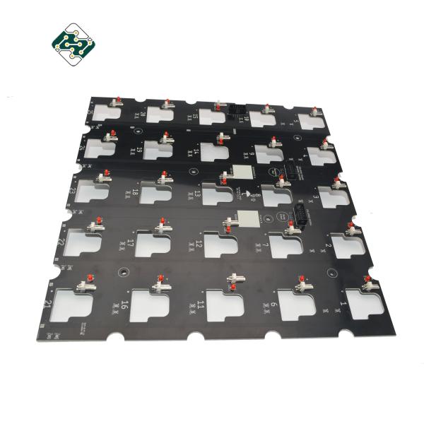 Cheap Fast 94v0 FR4 Prototype PCB Assembly Black Color Multi Function for sale