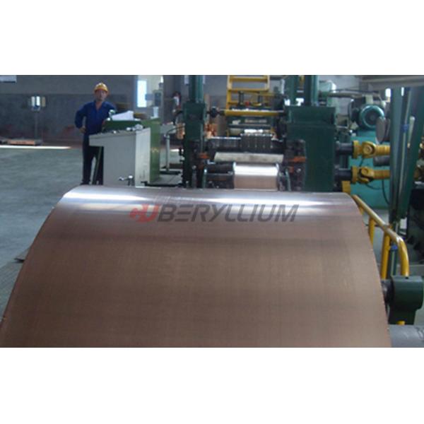 Qbe1.9Ti Beryllium Copper Alloy Strips 0.2mmx200mm High Strength