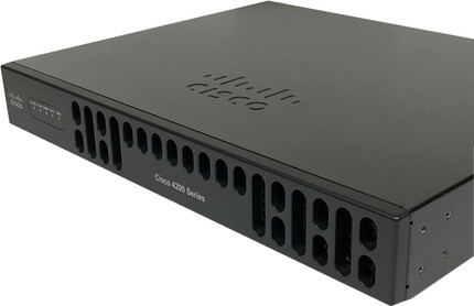 Original ISR4431/K9 ISR 4431 4GE 3NIM IP Base Router