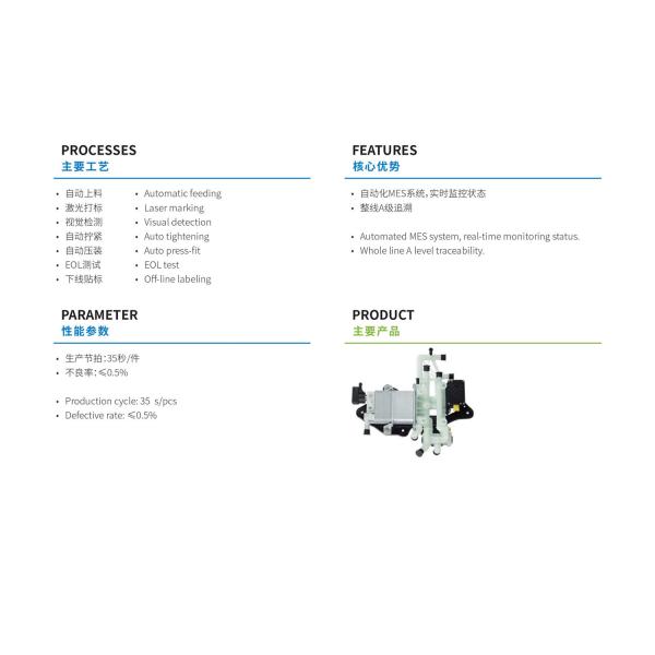Automatic Assembly Testing Line For Thermal Management Integrated Module