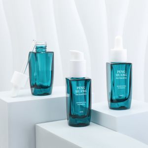 Best 71mm 30ml Serum Glass Dropper Bottle Special Shape wholesale