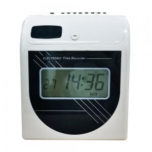 Best LCD Display Digital Time Recorder Punch Card Time Recorder For Employee Attendance wholesale
