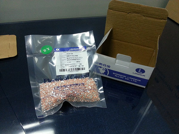 Flat Head Metal Contacts Copper Solid Rivets Tri - Metal For Microswitchs
