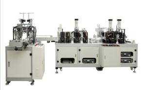 China Hygienic Automatic Face Mask Machine , Custom Face Mask Machine on sale