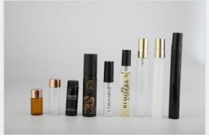 Best Reusable Glass Vials Glass Perfume Spray Bottle For Essential Oils / Perfume Bottle Various Color wholesale