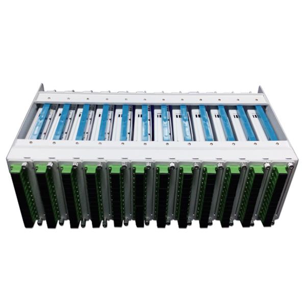 Intelligent Structure 1U Fiber Optic Cable Manager 12 Port Patch Panel OEM Fireproof