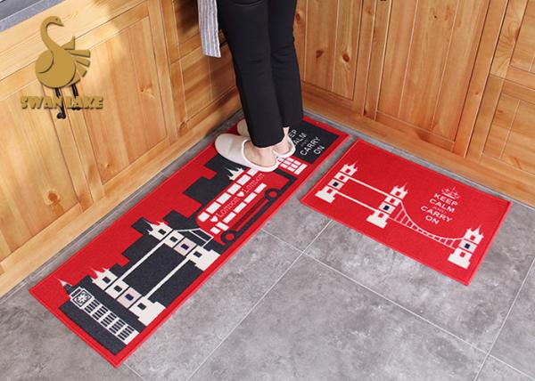 Cheap Different Color Size Style Large Kitchen Rugs Washable Antistatic Easy Cleaning for sale
