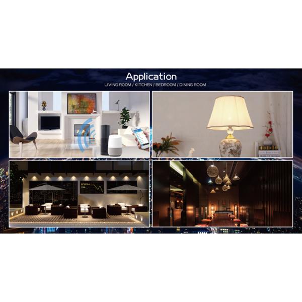 LED Bulb Wifi RGB E26 E27 IP20 CCT Dimmable Smart Lights