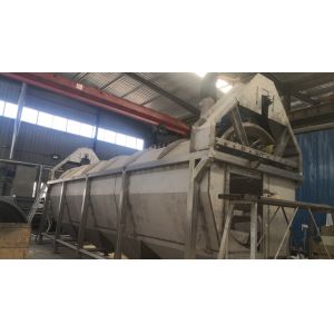 Best Carbon Steel Fresh Potato Rotary Washing Machine 20t/H 15kw wholesale