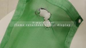 Best PVC Mesh Sheet Construction Protection Fire Retardant  Fireproof Mesh Sheets wholesale