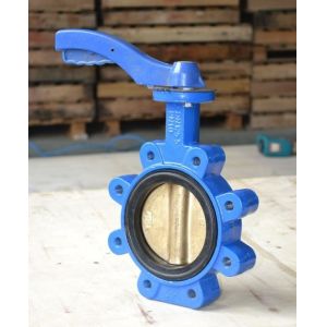 Best GG25 DIN PN10 PN16 cast iron butterfly valve wholesale