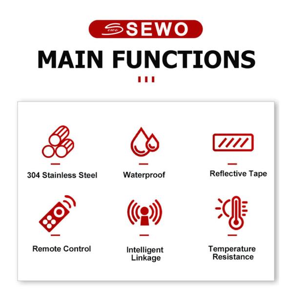 Commercial Automatic Bollards Electric Retractable Bollard with LED Light Anti-Terrorism Crash-Rated Barrier