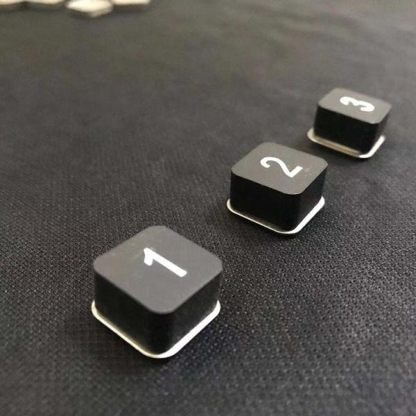 Cheap Personalized Laser Key Keyboard , Silica Gel Cover Switch Button Keyboard for sale