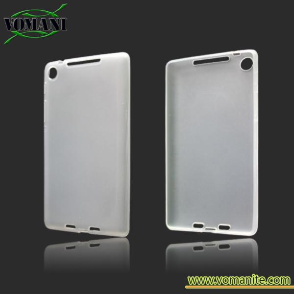 Cheap Transparent tpu 0.3mm Matte TPU Soft case for Google Nexus 7 2 Generation for sale