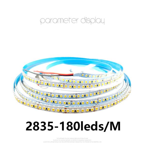 50 000 Hours Lifespan Pcb Led Flexible Light Strip 2835 Waterproof 180 Lights