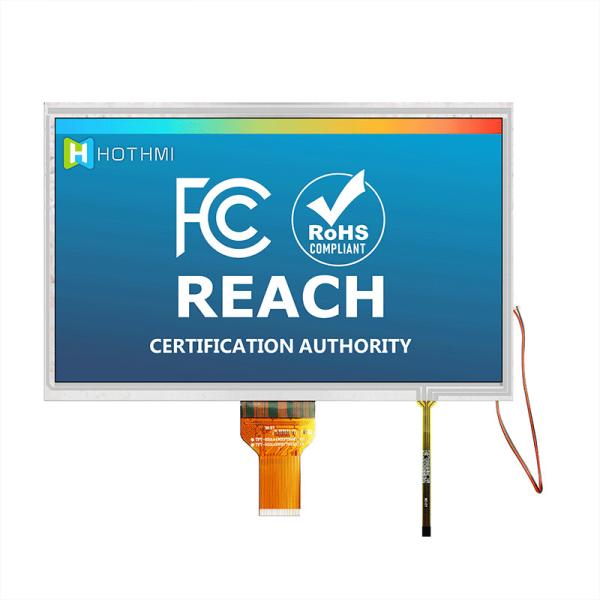 10.1 Inch Resistive TFT LCD Display With 1024x600 Resolution
