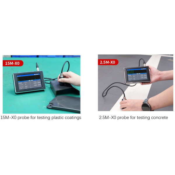 86216 Multilayer Ultrasonic Coating Thickness Gauge with Micron-Level Accuracy and High-Definition IPS Color Display