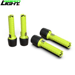 Best Waterproof IP68 Explosion Proof Flashlight Torch With SOS 480 Lum 6.4Ah wholesale