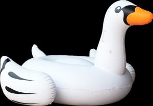 China Giant Inflatable Swan Pool Float Giant Swan Ride On on sale